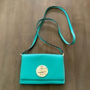 Kate Spade teal crossbody bag
